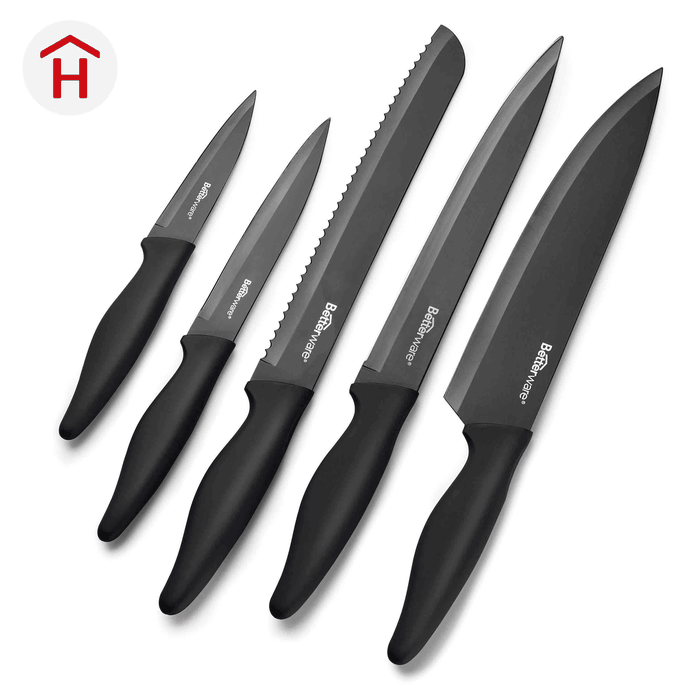 Set de cuchillos  Juego de cuchillos de cocina, Cuchillo de cocinero,  Cuchillos de cocina